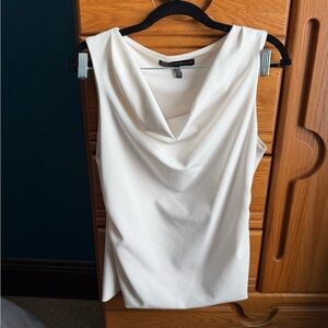 Elegant White Sleeveless Top